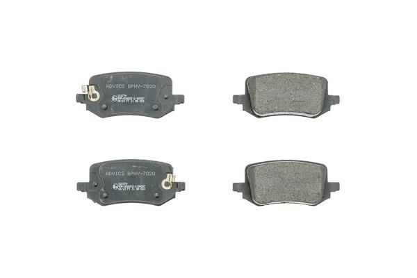 Jogo de 4 pastilhas de travão AISIN ref. BPHY-7020